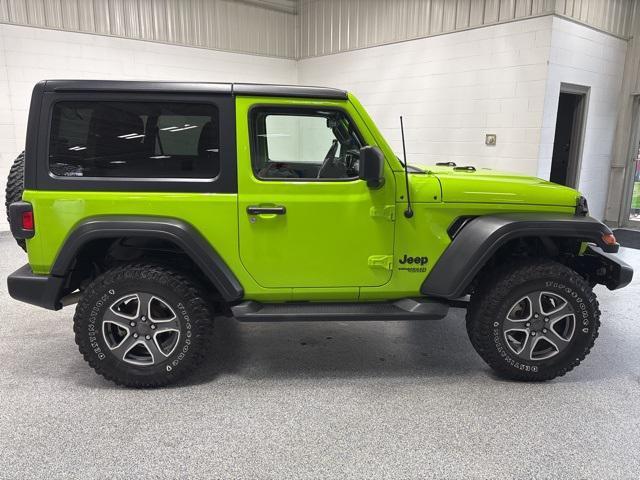 used 2021 Jeep Wrangler car, priced at $29,699
