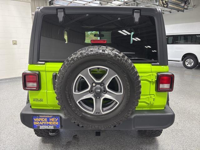 used 2021 Jeep Wrangler car, priced at $29,699