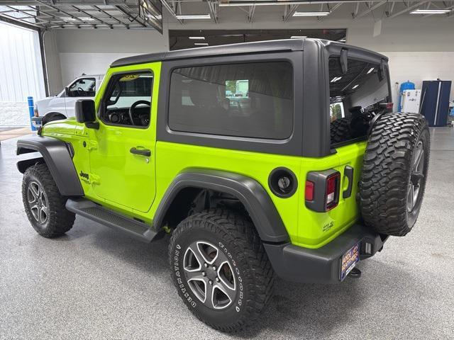 used 2021 Jeep Wrangler car, priced at $29,699