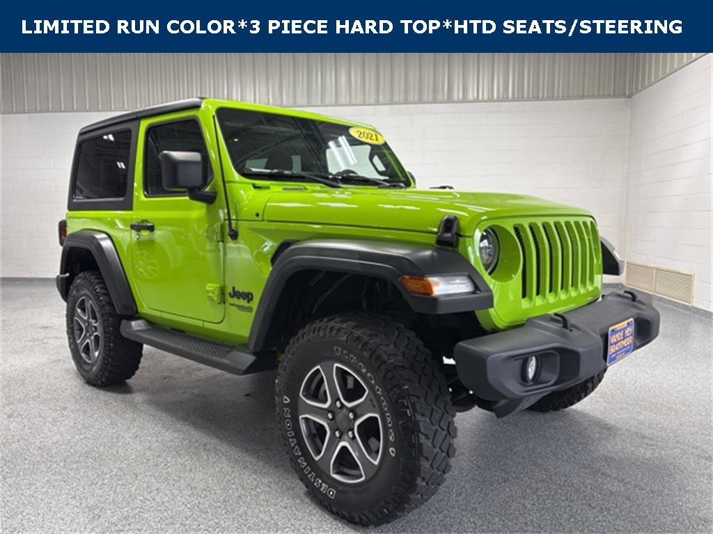 used 2021 Jeep Wrangler car, priced at $29,699