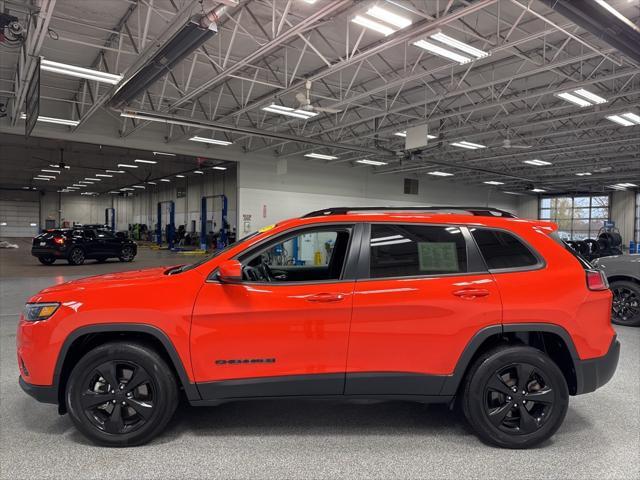 used 2021 Jeep Cherokee car, priced at $21,991