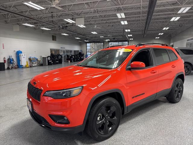 used 2021 Jeep Cherokee car, priced at $21,991