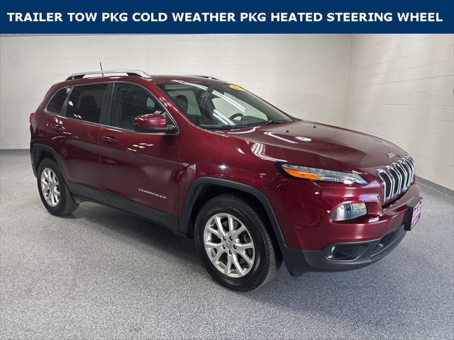 used 2018 Jeep Cherokee car, priced at $15,399