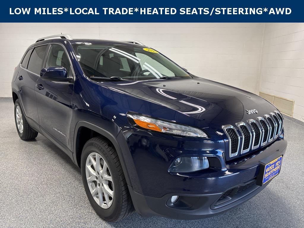 used 2015 Jeep Cherokee car, priced at $13,999