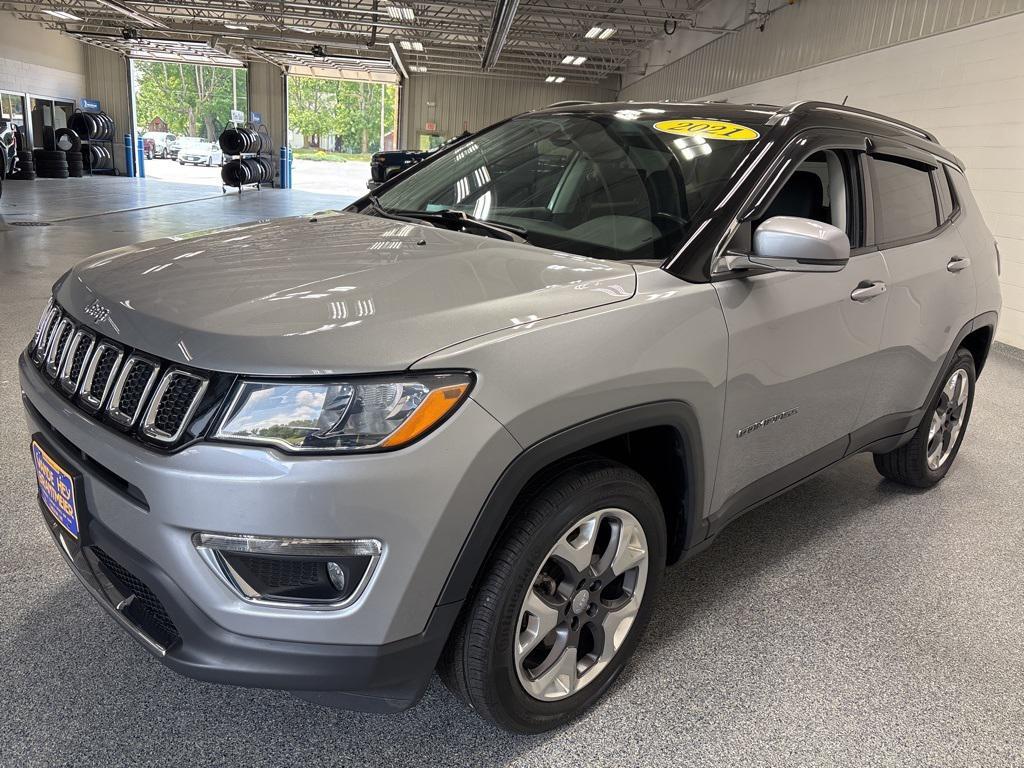 used 2021 Jeep Compass car, priced at $19,991
