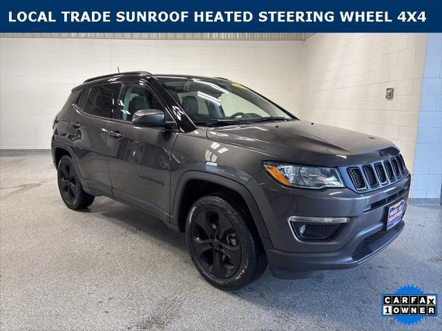 used 2021 Jeep Compass car, priced at $19,399