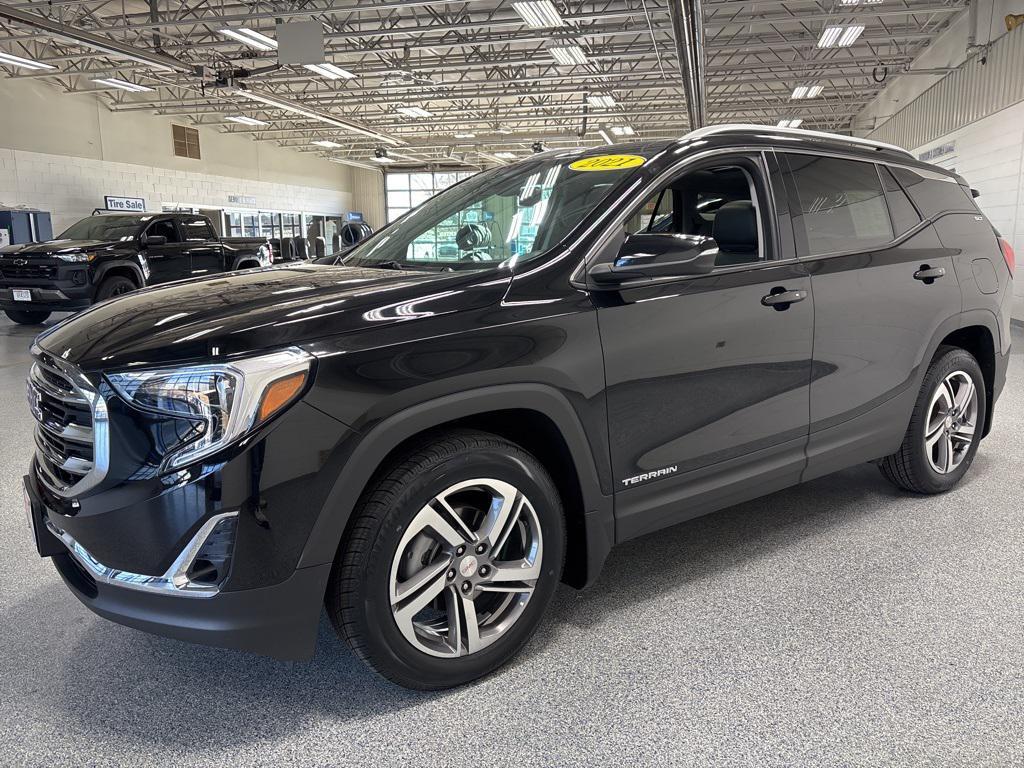 used 2021 GMC Terrain car, priced at $23,699