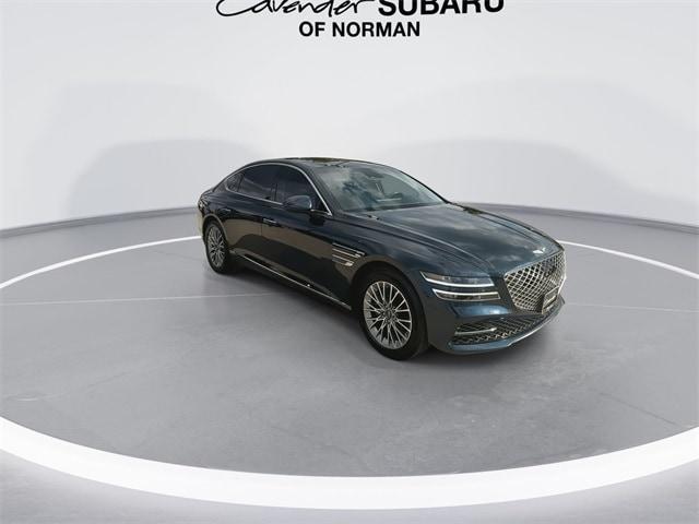 used 2023 Genesis G80 car, priced at $38,500
