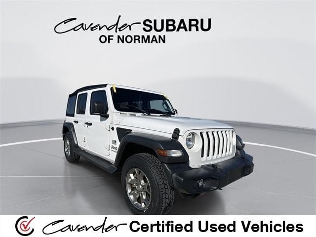 used 2020 Jeep Wrangler Unlimited car, priced at $25,864