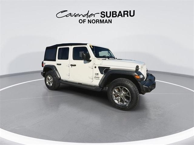 used 2020 Jeep Wrangler Unlimited car, priced at $29,531