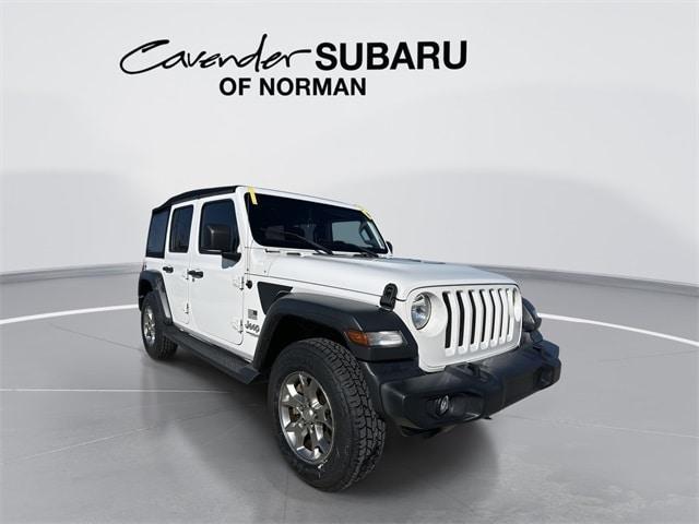 used 2020 Jeep Wrangler Unlimited car, priced at $29,531