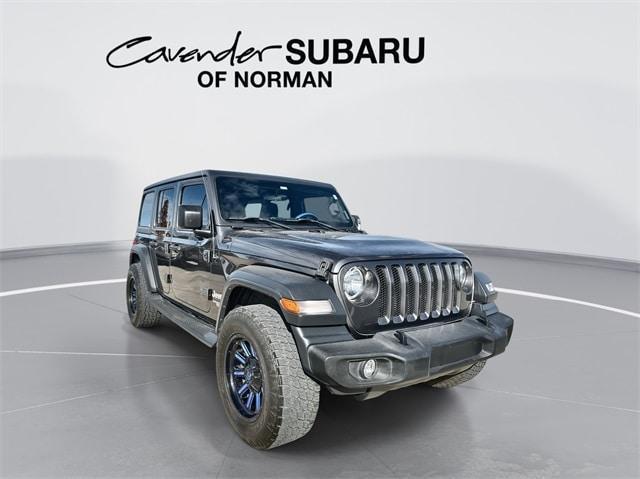 used 2019 Jeep Wrangler Unlimited car, priced at $24,371