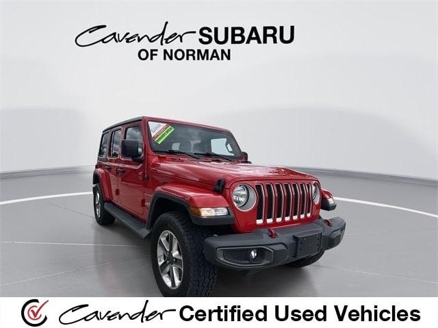 used 2021 Jeep Wrangler Unlimited car, priced at $31,612