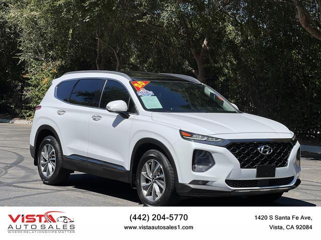 used 2020 Hyundai Santa Fe car, priced at $19,450