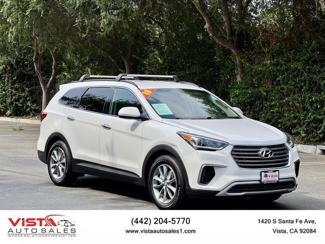 used 2017 Hyundai Santa Fe car, priced at $14,990