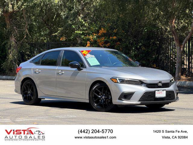 used 2022 Honda Civic car, priced at $24,912