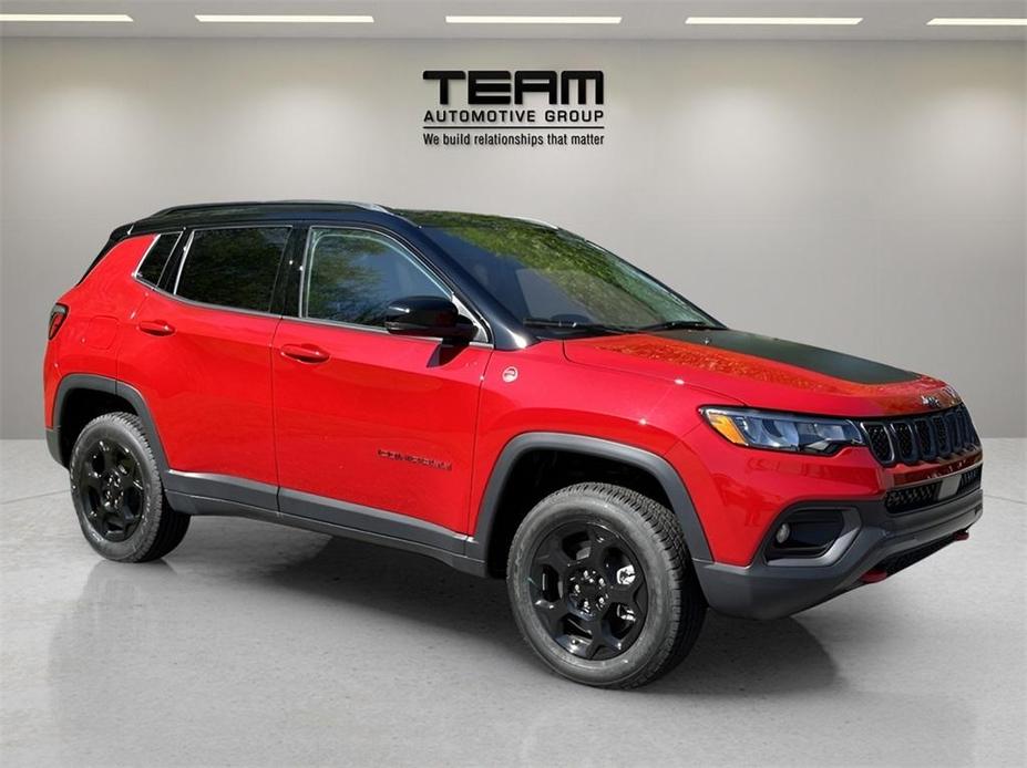 used 2023 Jeep Compass car, priced at $30,405