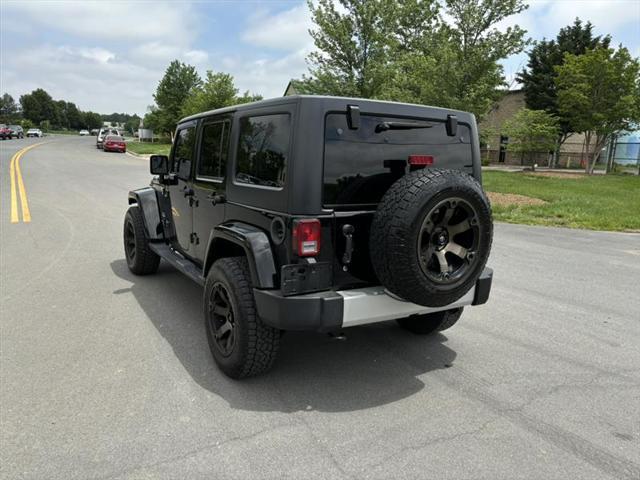 used 2013 Jeep Wrangler Unlimited car, priced at $13,786