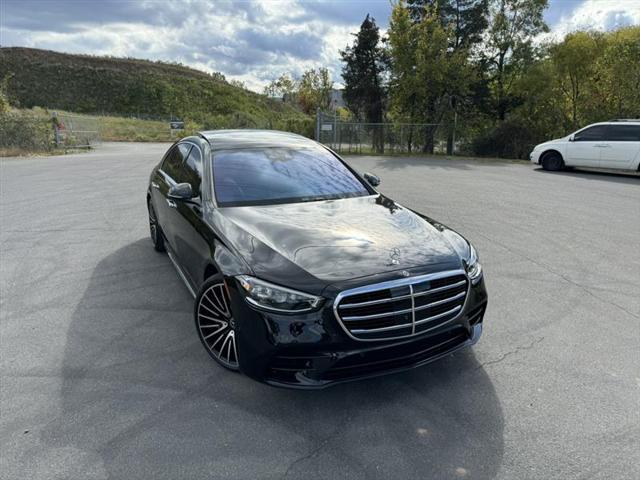 used 2022 Mercedes-Benz S-Class car, priced at $89,999