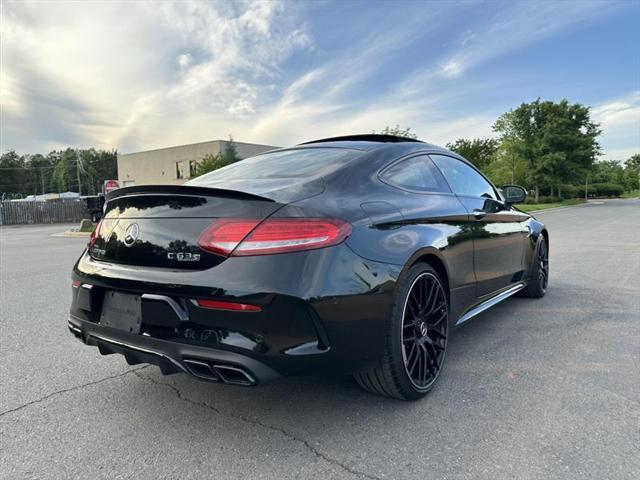 used 2017 Mercedes-Benz AMG C 63 car, priced at $38,995