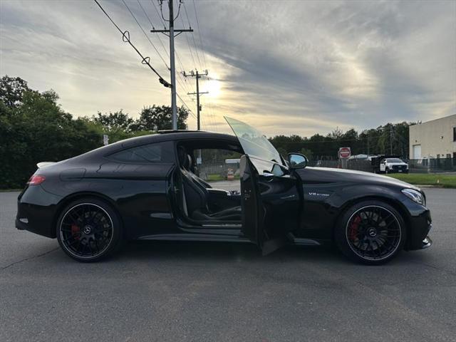 used 2017 Mercedes-Benz AMG C 63 car, priced at $38,995