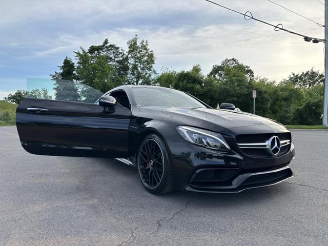 used 2017 Mercedes-Benz AMG C 63 car, priced at $38,995