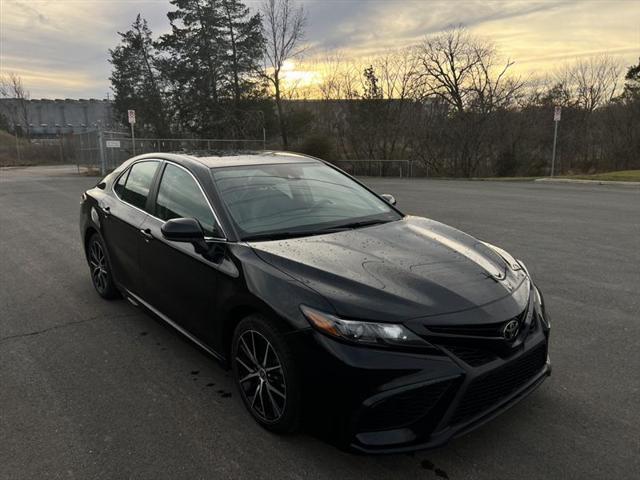 used 2021 Toyota Camry car, priced at $15,786