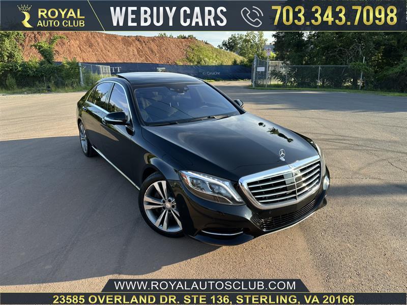 used 2015 Mercedes-Benz S-Class car, priced at $18,995