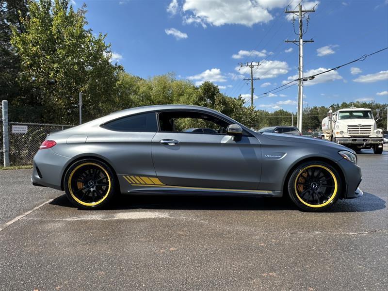 used 2017 Mercedes-Benz AMG C 63 car, priced at $38,495