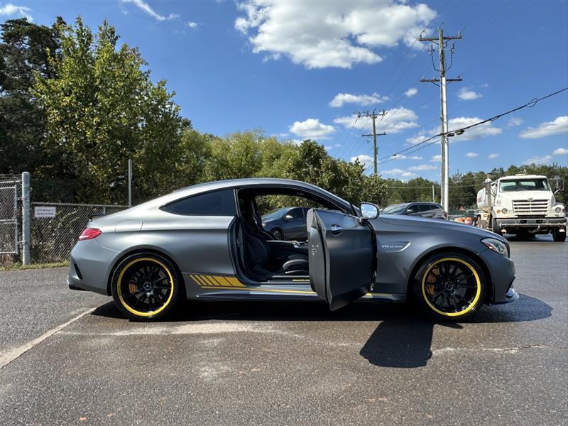 used 2017 Mercedes-Benz AMG C 63 car, priced at $38,495