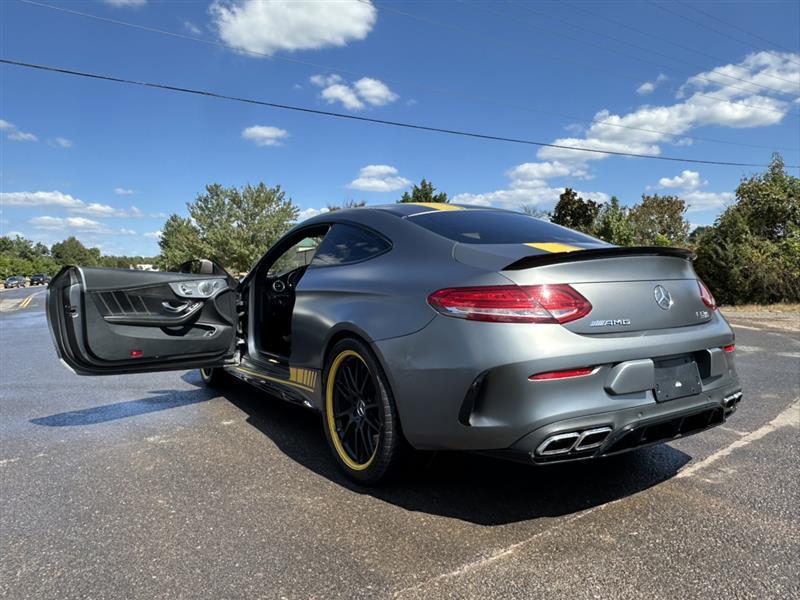 used 2017 Mercedes-Benz AMG C 63 car, priced at $38,495