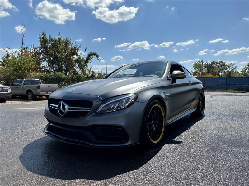 used 2017 Mercedes-Benz AMG C 63 car, priced at $38,495