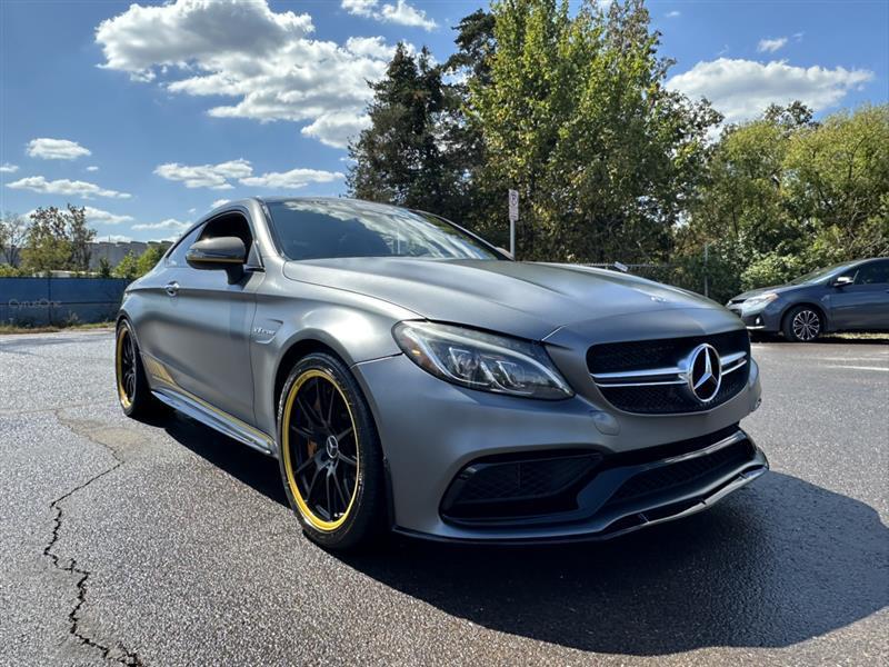 used 2017 Mercedes-Benz AMG C 63 car, priced at $38,495
