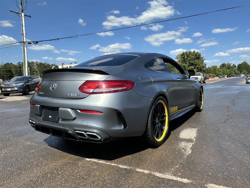 used 2017 Mercedes-Benz AMG C 63 car, priced at $38,495