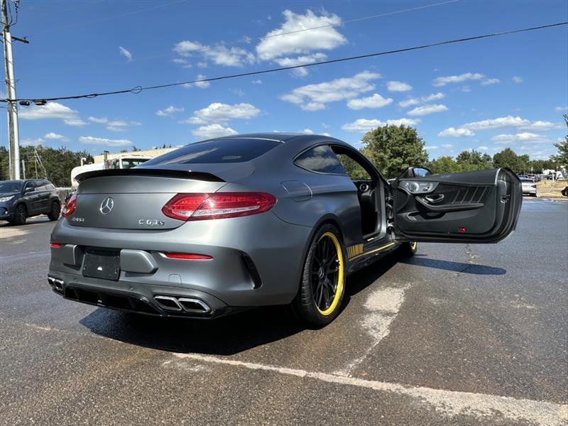 used 2017 Mercedes-Benz AMG C 63 car, priced at $38,495
