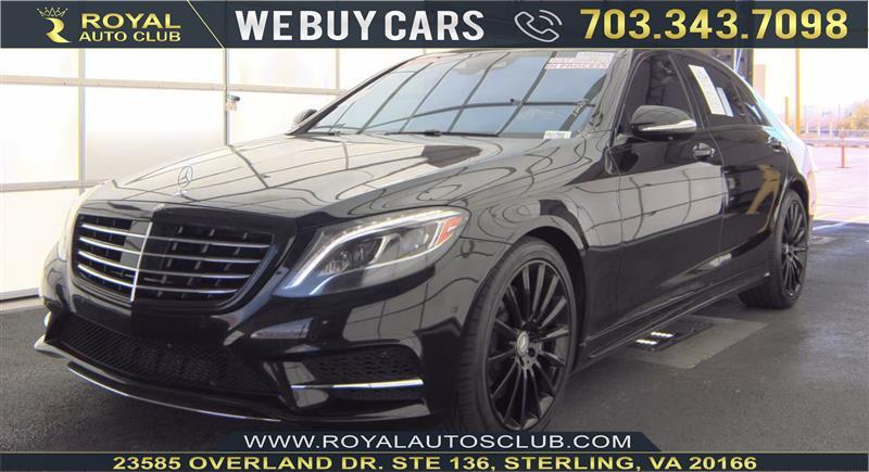used 2015 Mercedes-Benz S-Class car, priced at $16,786