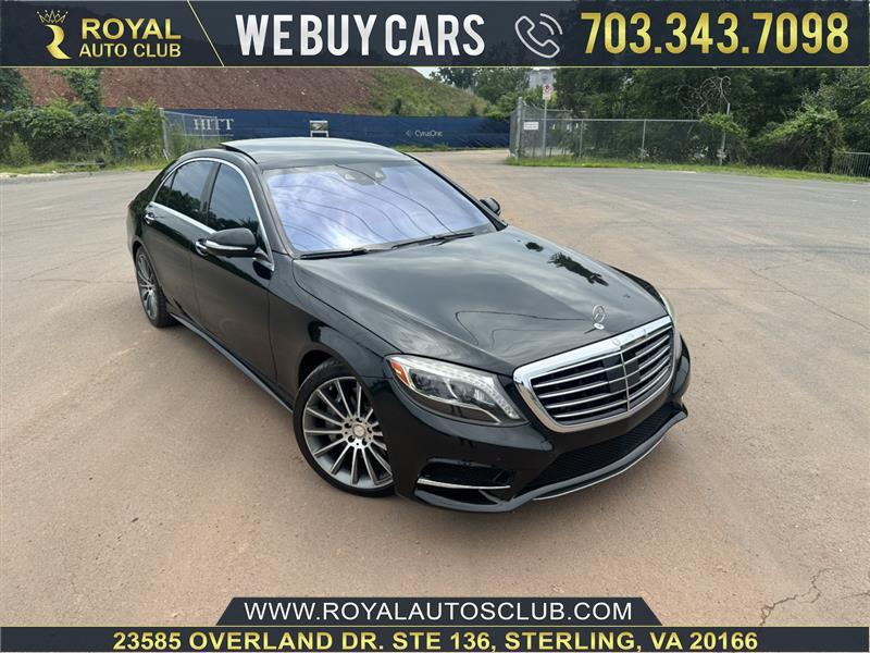 used 2016 Mercedes-Benz S-Class car, priced at $24,495