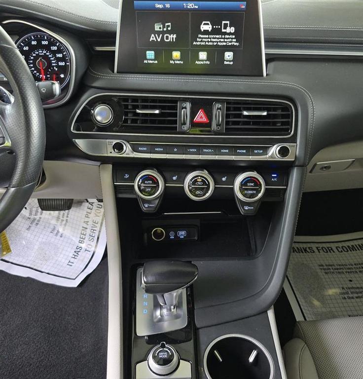 used 2021 Genesis G70 car, priced at $25,786