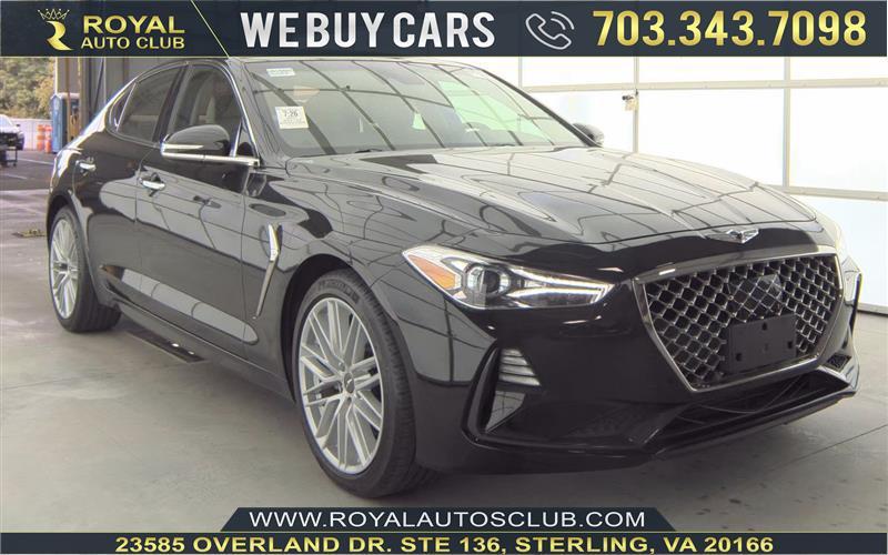 used 2021 Genesis G70 car, priced at $25,786
