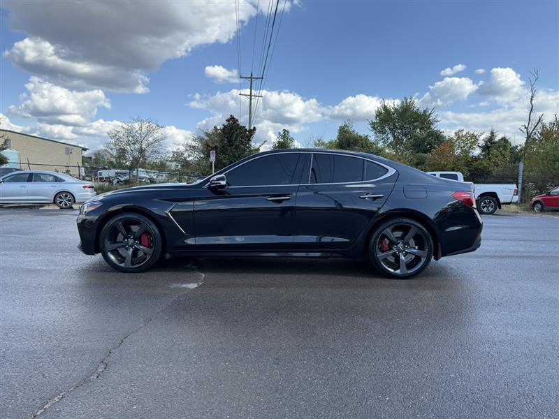 used 2021 Genesis G70 car, priced at $27,999