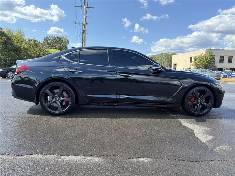 used 2021 Genesis G70 car, priced at $27,999