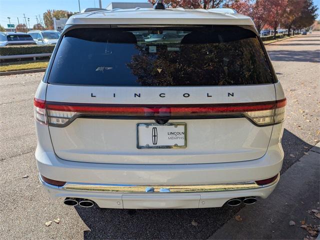 new 2025 Lincoln Aviator car, priced at $89,650