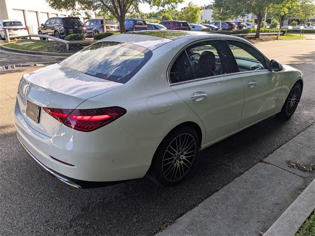 used 2024 Mercedes-Benz C-Class car, priced at $41,478