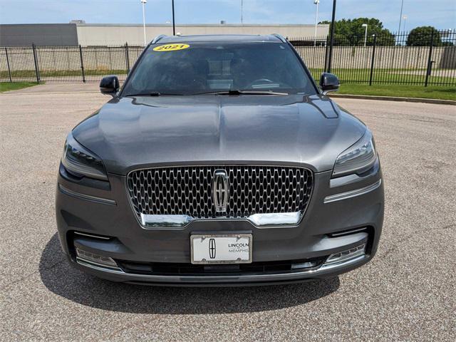 used 2021 Lincoln Aviator car, priced at $38,495