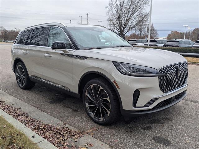 new 2025 Lincoln Aviator car, priced at $78,950