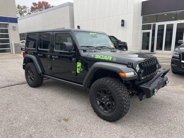 used 2024 Jeep Wrangler car, priced at $44,595