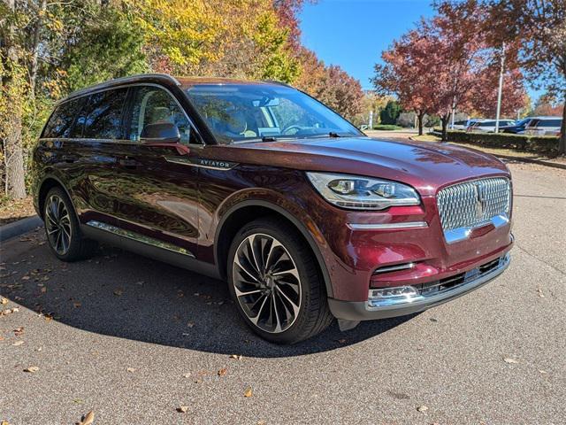 used 2021 Lincoln Aviator car, priced at $38,995