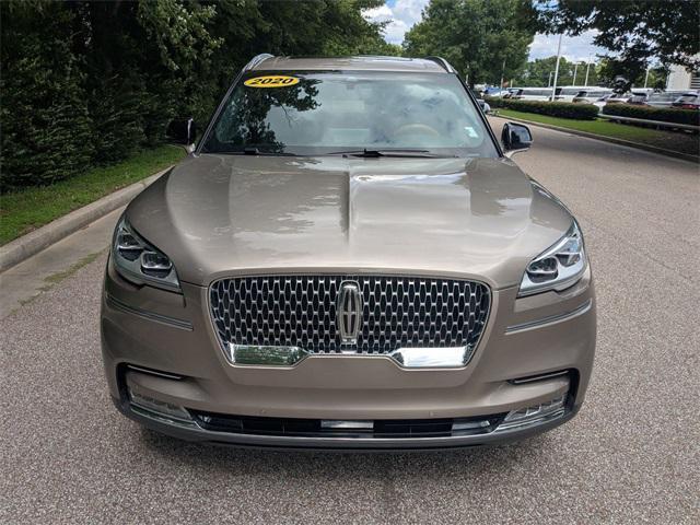 used 2020 Lincoln Aviator car, priced at $33,498
