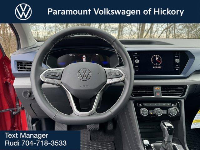 new 2024 Volkswagen Taos car, priced at $31,931