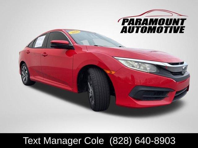 used 2016 Honda Civic car, priced at $13,798